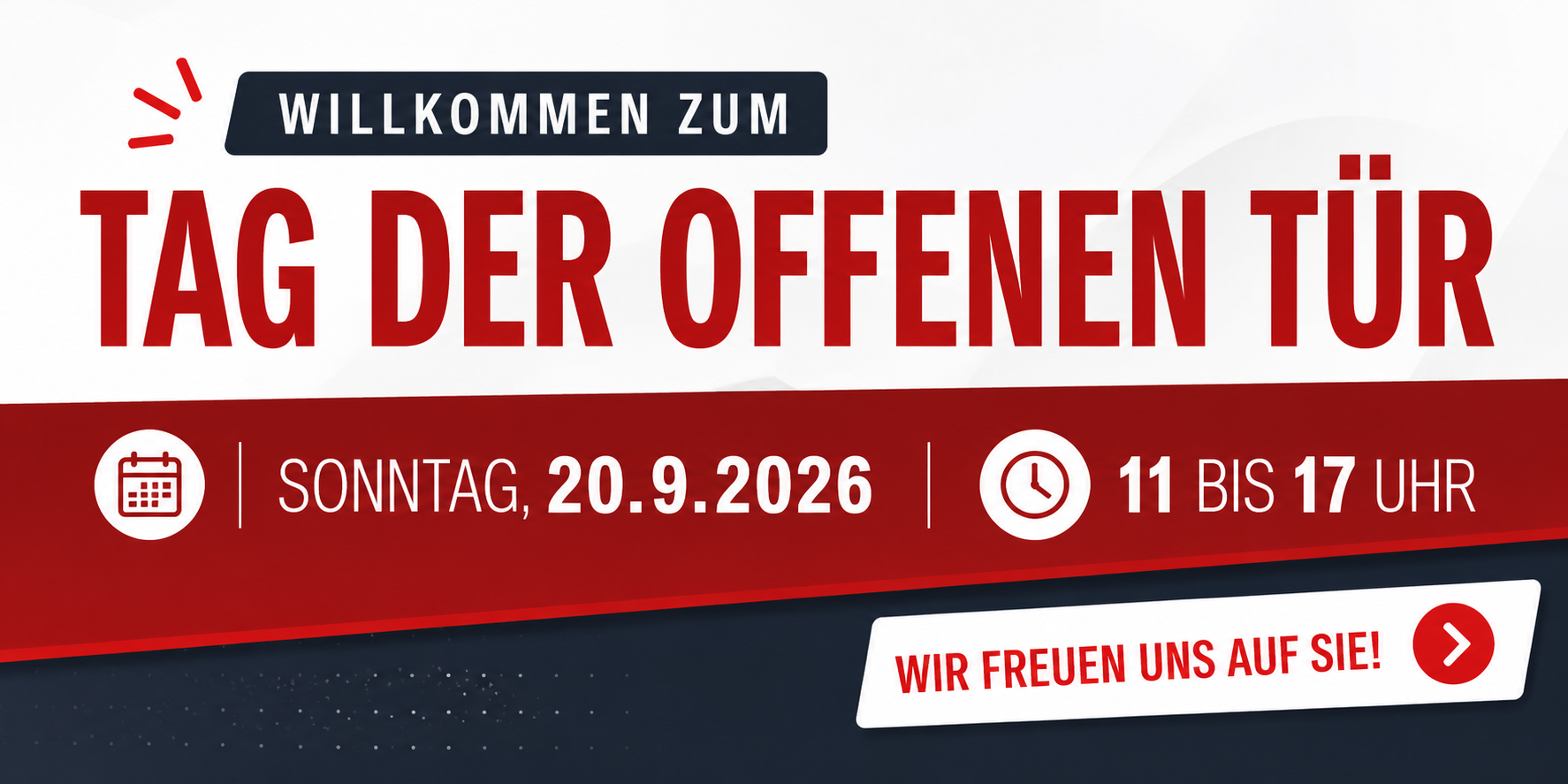 Bild mit Infos zum Tag der offenen Tür