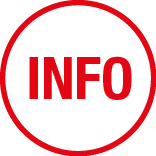 Icon mit Info mit in der Mitte